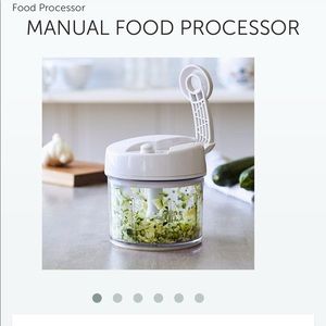 Pampered Chef Manual Food Processor